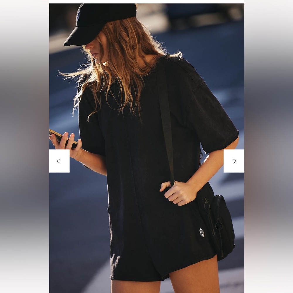 FP Movement by Free People Charcoal Jumpsuit